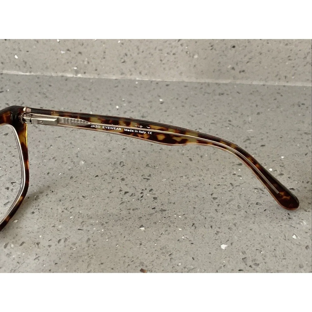 JAZO EYEWEAR CS4170 52-14-140 C.850 ITALY EYEGLASSES Frames ONLY Tortoise full